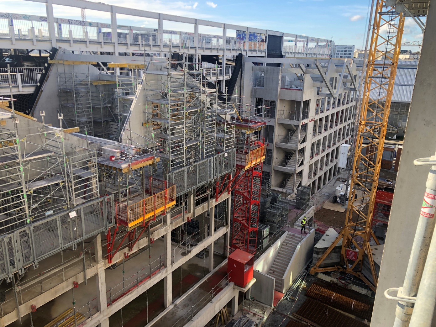 Vue projet - opération Quartier Avenir lot 02 à Bassens